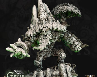 Elder Forest Elemental Miniature by Archvillain