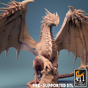 Red Dragon Miniatures by Rescale Miniatures (Young, Adult and Elder)