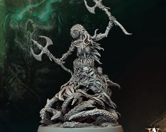 Gravetide Siren Miniatures by Archvillain Miniatures (High Seas: Gravetide Set)