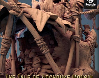 Archduke Mousin Mouse House Miniature by Rescale Miniatures