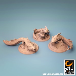 Dunxolotl Miniatures by Rescale Miniatures