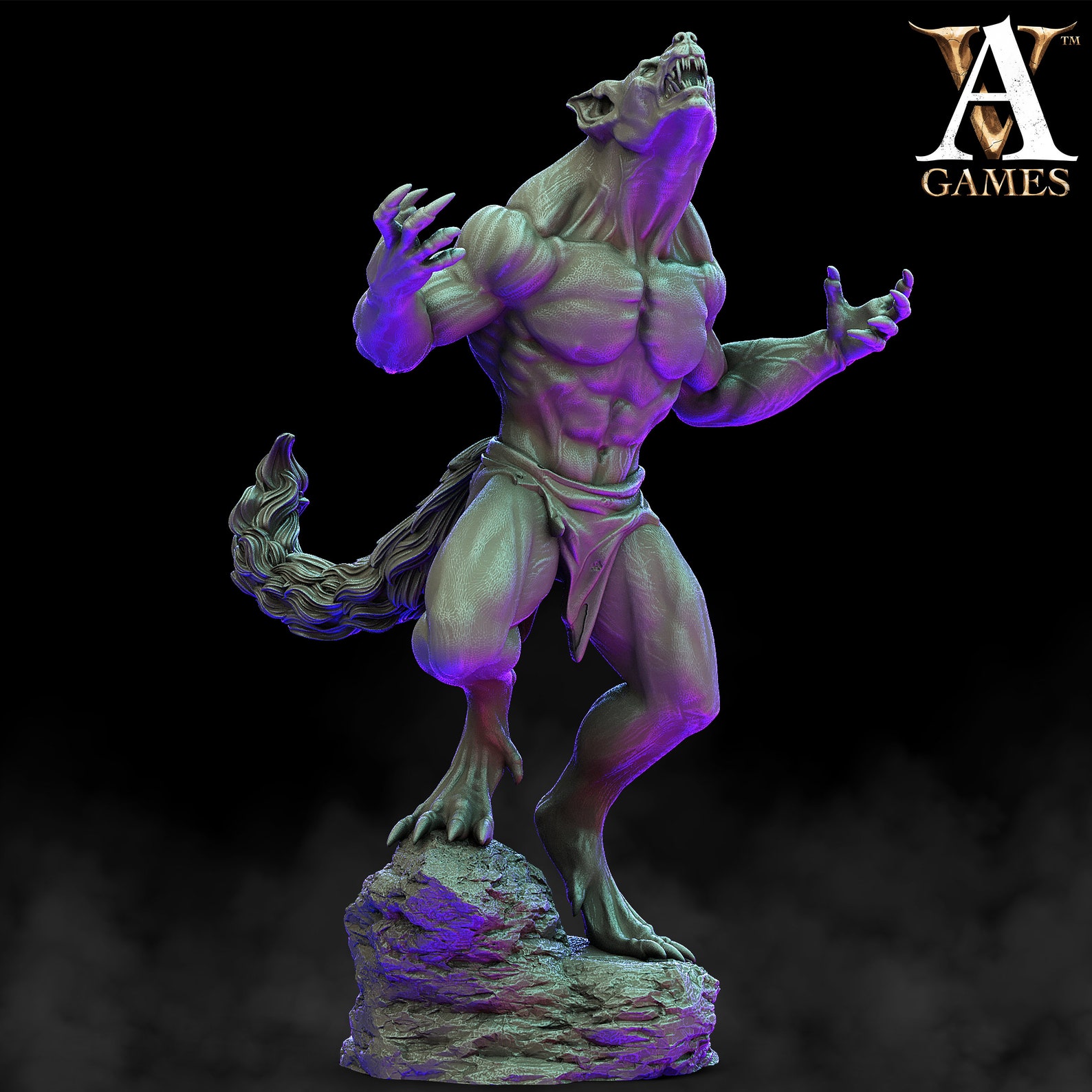 Werewolf Pack Miniatures by Archvillain - Etsy