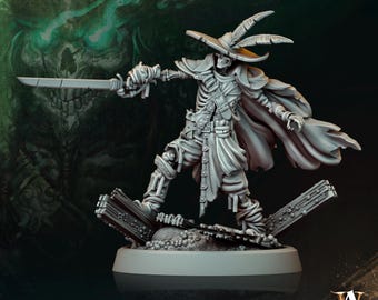 Gravetide Swashbuckler Miniatures by Archvillain Miniatures (High Seas: Gravetide Set)