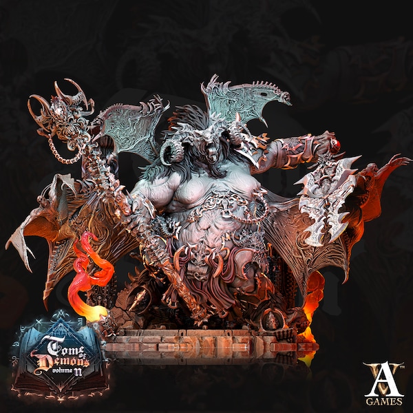 Orcus Miniature by Archvillain