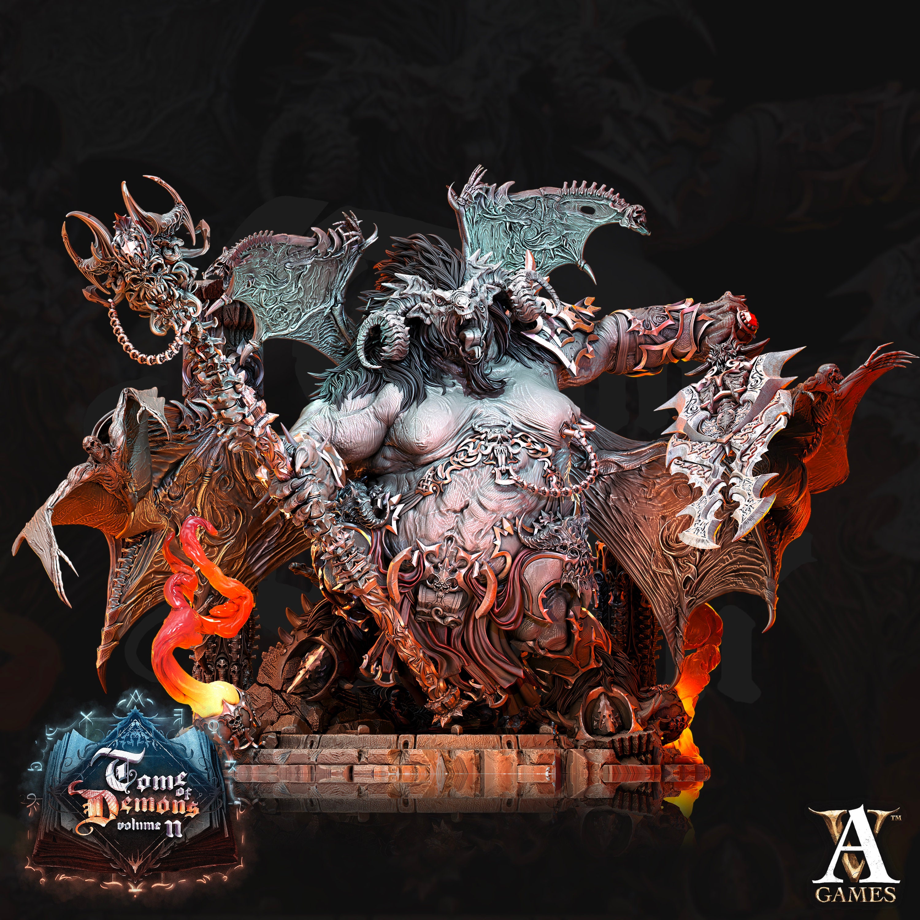Orcus Miniature by Archvillain - Etsy