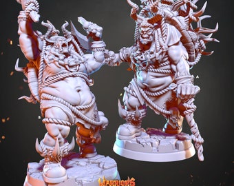 Orc Shaman Miniatures by CastnPlay