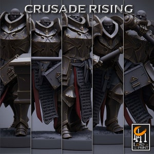 Templar Hammer Miniatures by Rescale Miniatures
