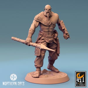 Northern Orc Soldier Miniatures Set 3 by Rescale Miniatures (Northern Orcs Set)