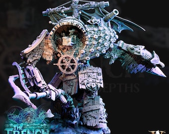 Shipwreck Golem Miniature by Archvillain