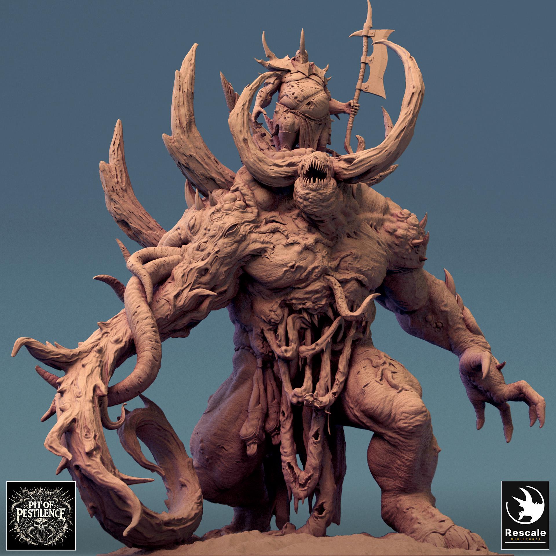 Ulcerated Colossus Miniatures by Rescale Miniatures (pit of Pestilent ...