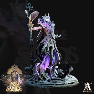 Godking Anubis/Undead Miniature by Archvillain