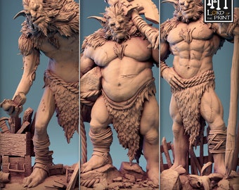 Ice Troll Miniatures by Rescale Miniatures