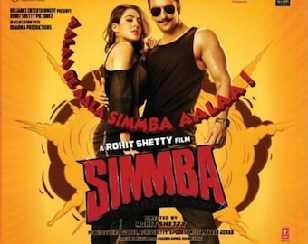Simmba-Hindi Movie- Bollywood  Soundtrack CD/ Brand new-Rohit Shetty Film