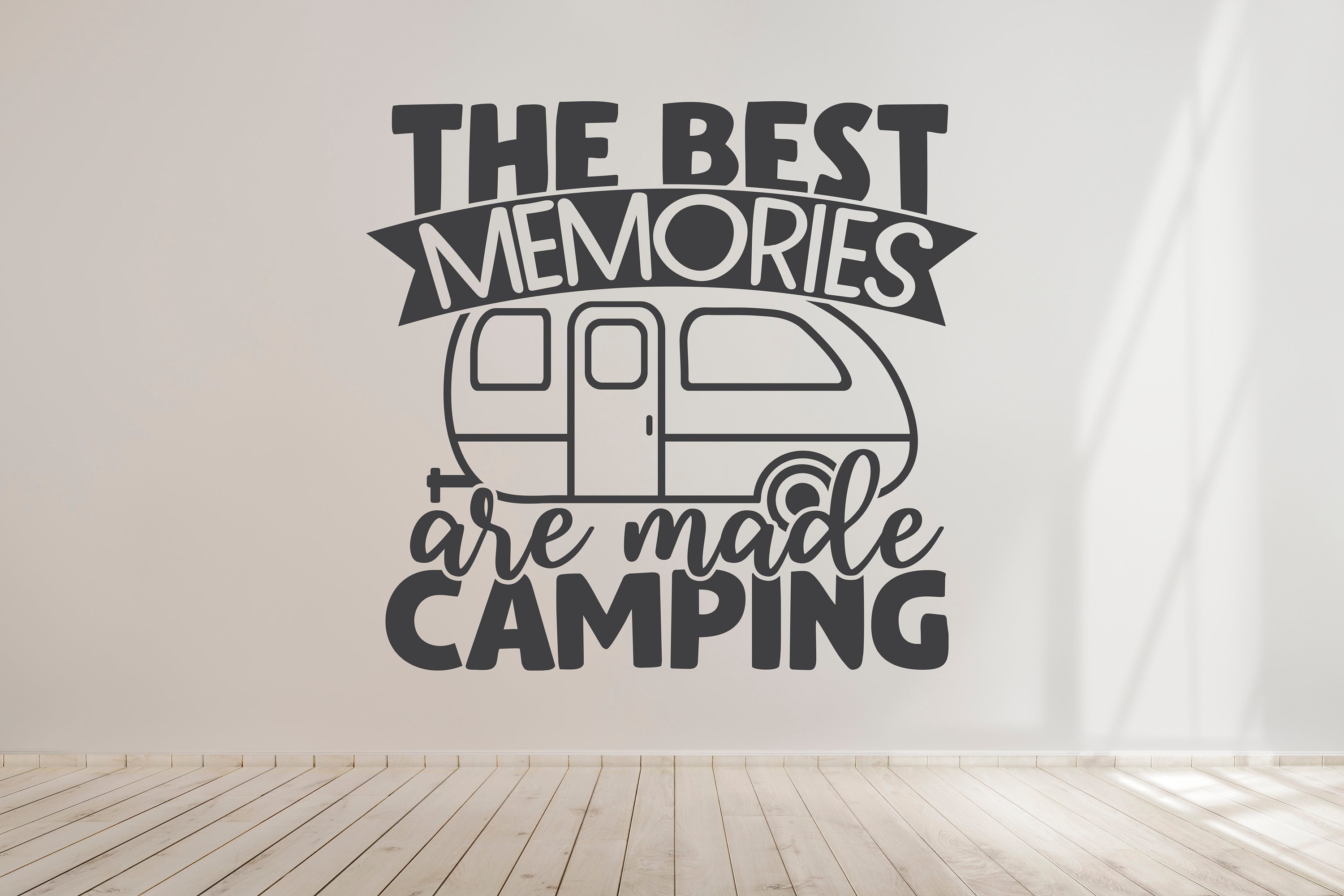 Camping is Life Wall Decals Nature Mountains Adventure Etsy UK