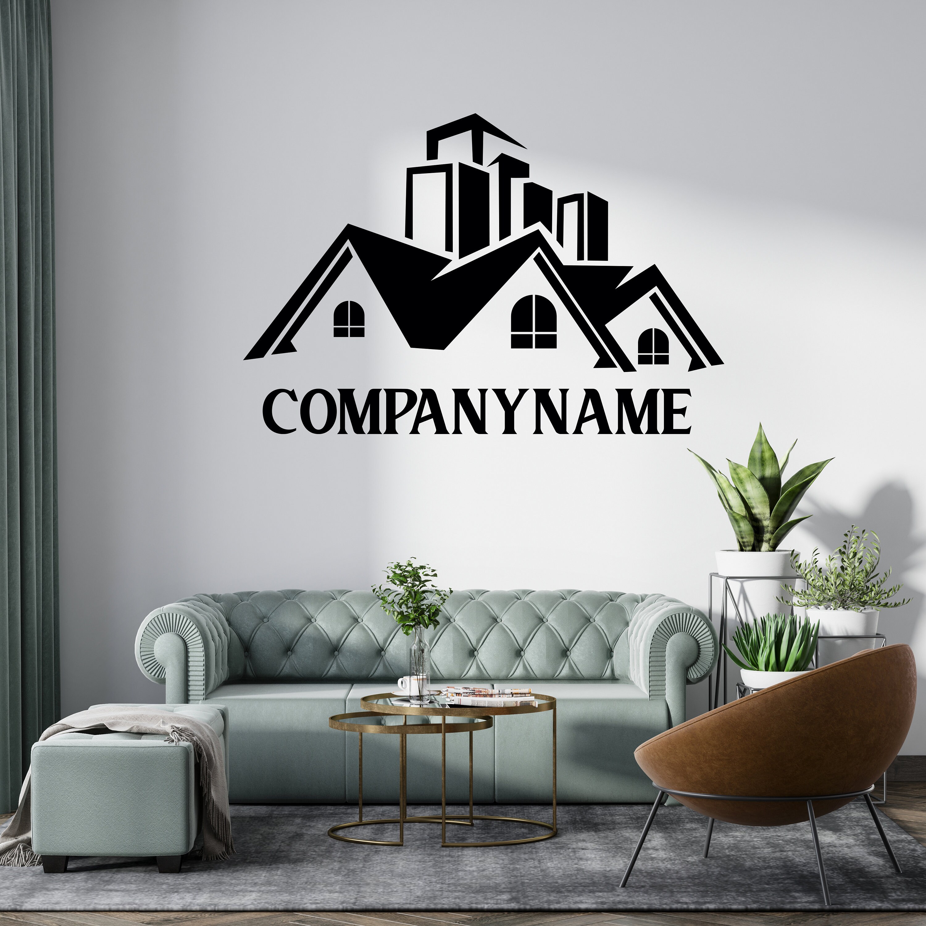 Real Estate Office Wall Decal Teamwork Quote Wall Sticker Office Decor