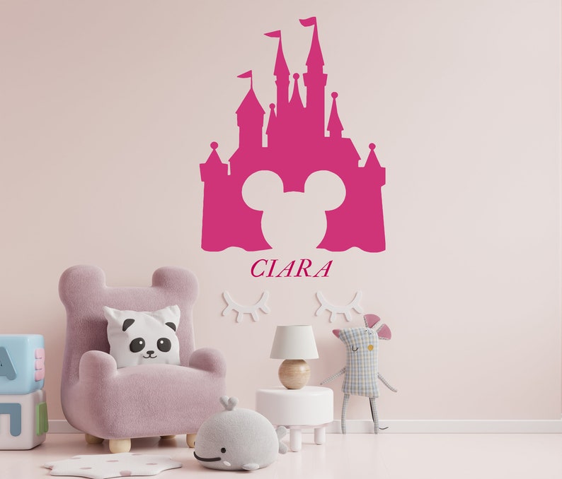 Princess Wall Art Princess Wall Decal Princes Wall Stickers