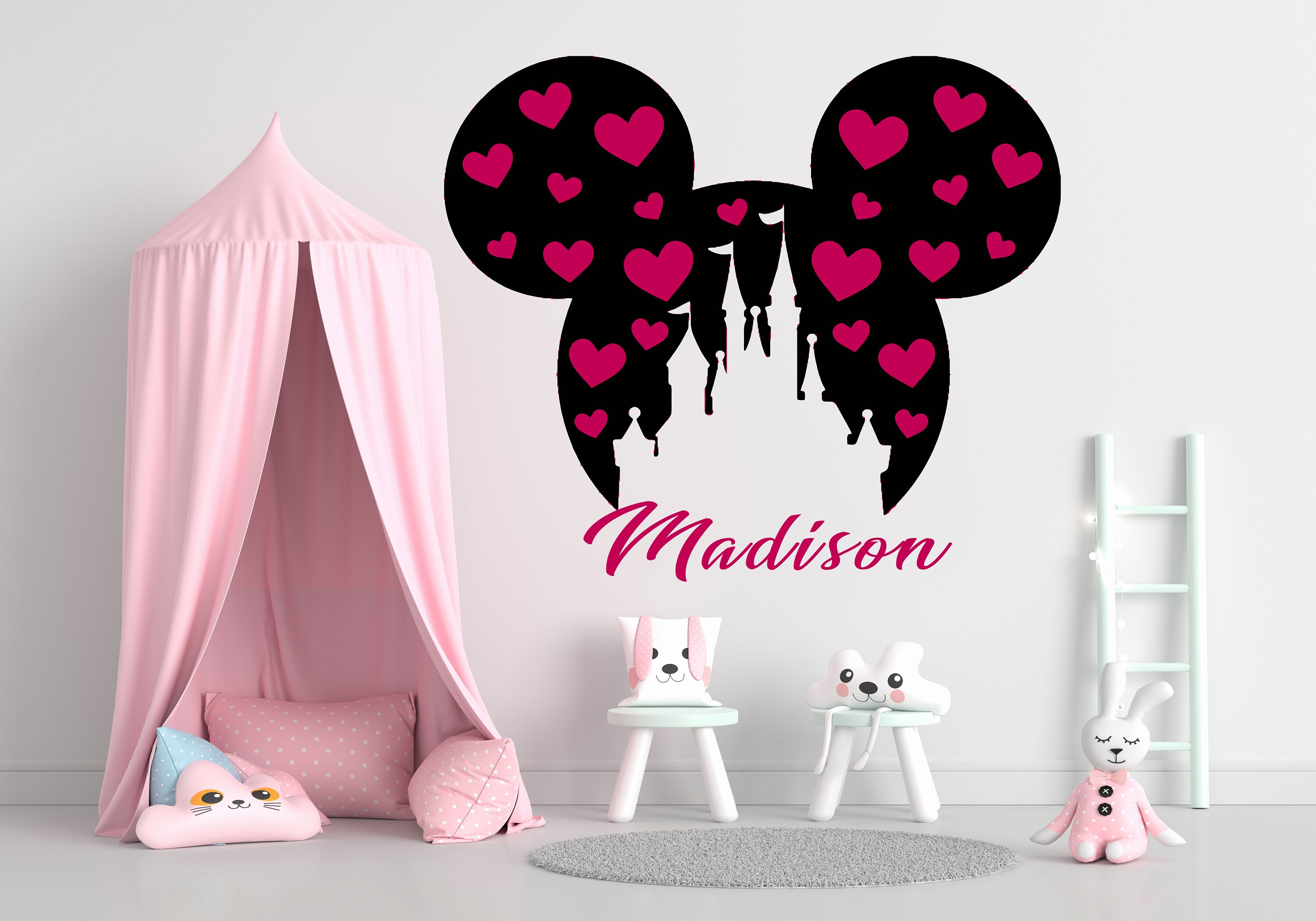 Princess Wall Stickers Princess Wall Decal Princess Wall Stickers