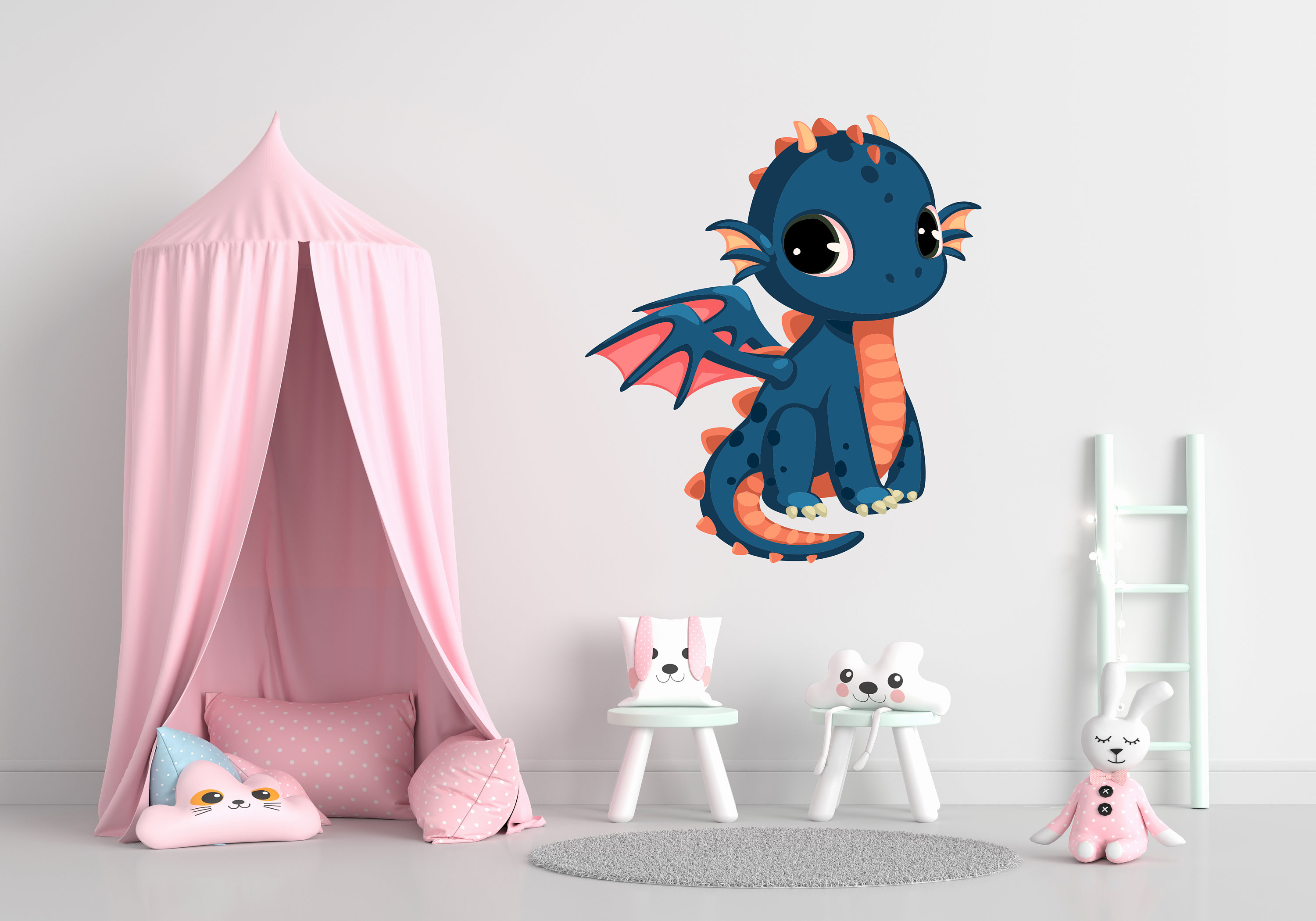 Dinosaur Wall Decal Kids Bedroom Dinosaurs Wall Stickers Etsy UK