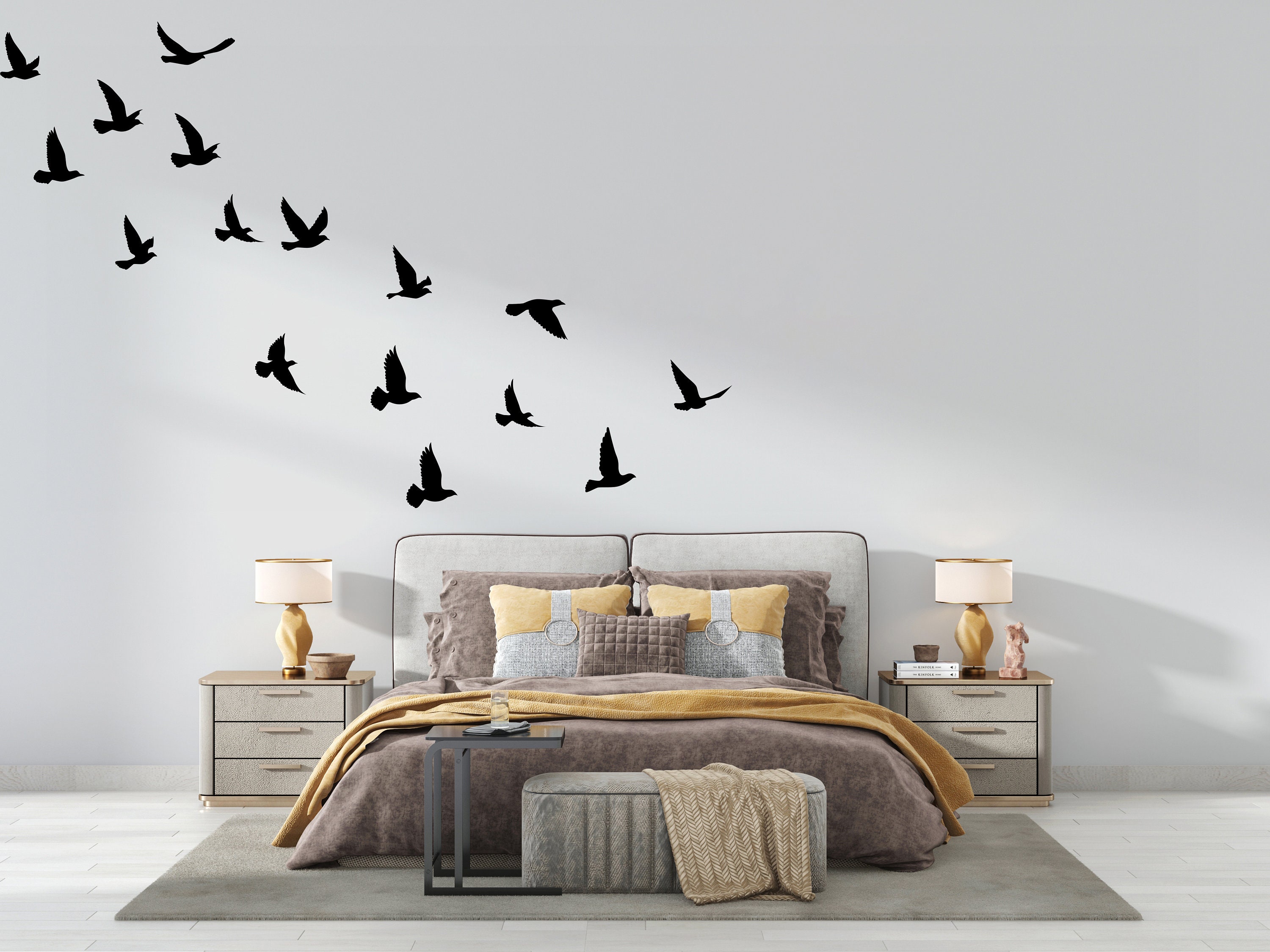 Birds Wall Decals Birds Wall Art Birds Wall Stickers Wall Decor flying