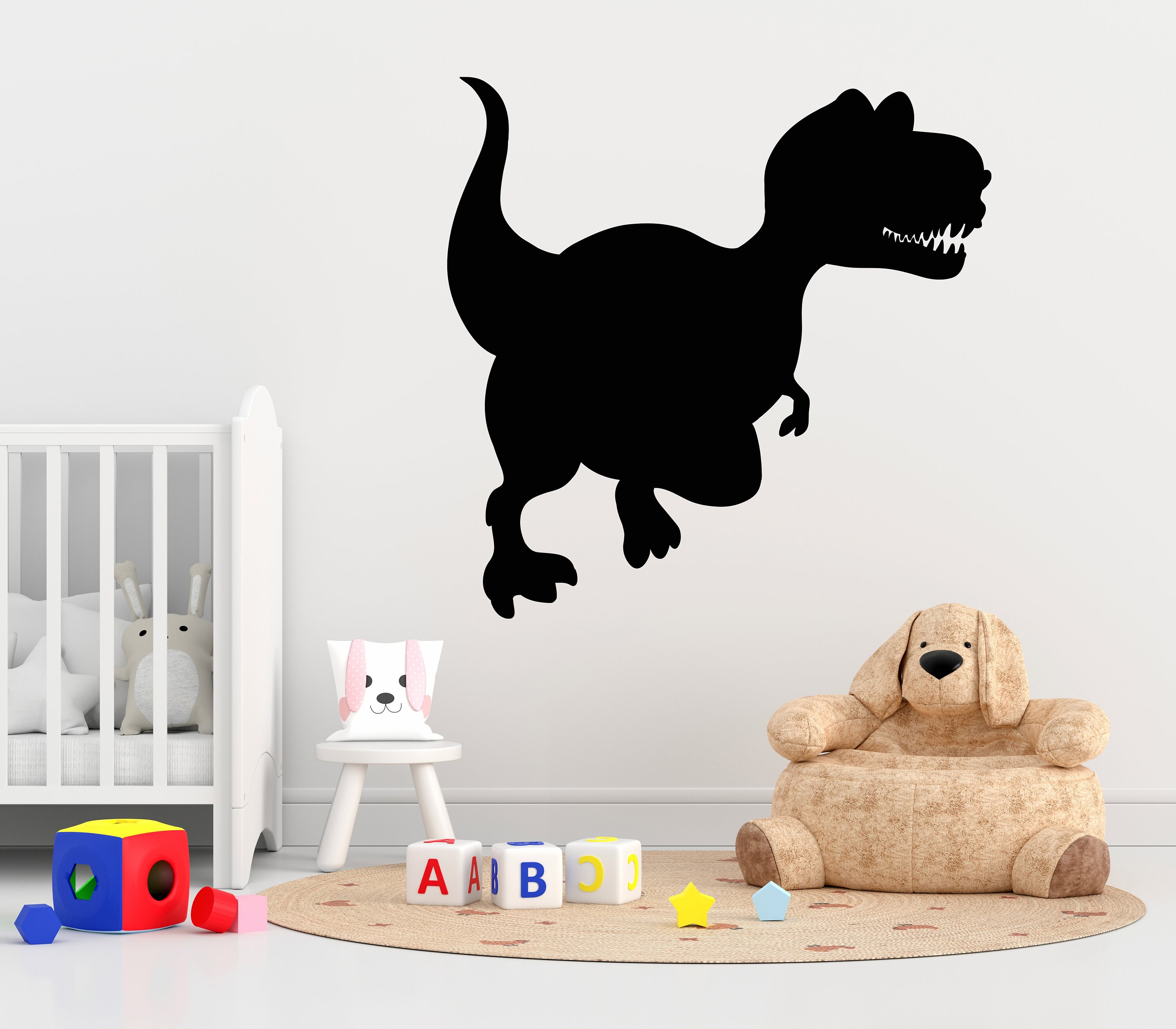 Dinosaur Decal Kids Room Wall Decal Dinosaur Wall Decal Fantasy Decals