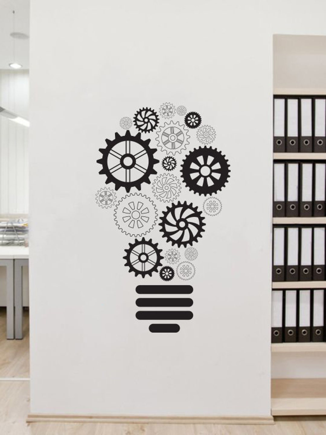 Office Wall Decal Idea Creativity Wall Sticker Vinyl Decals Etsy