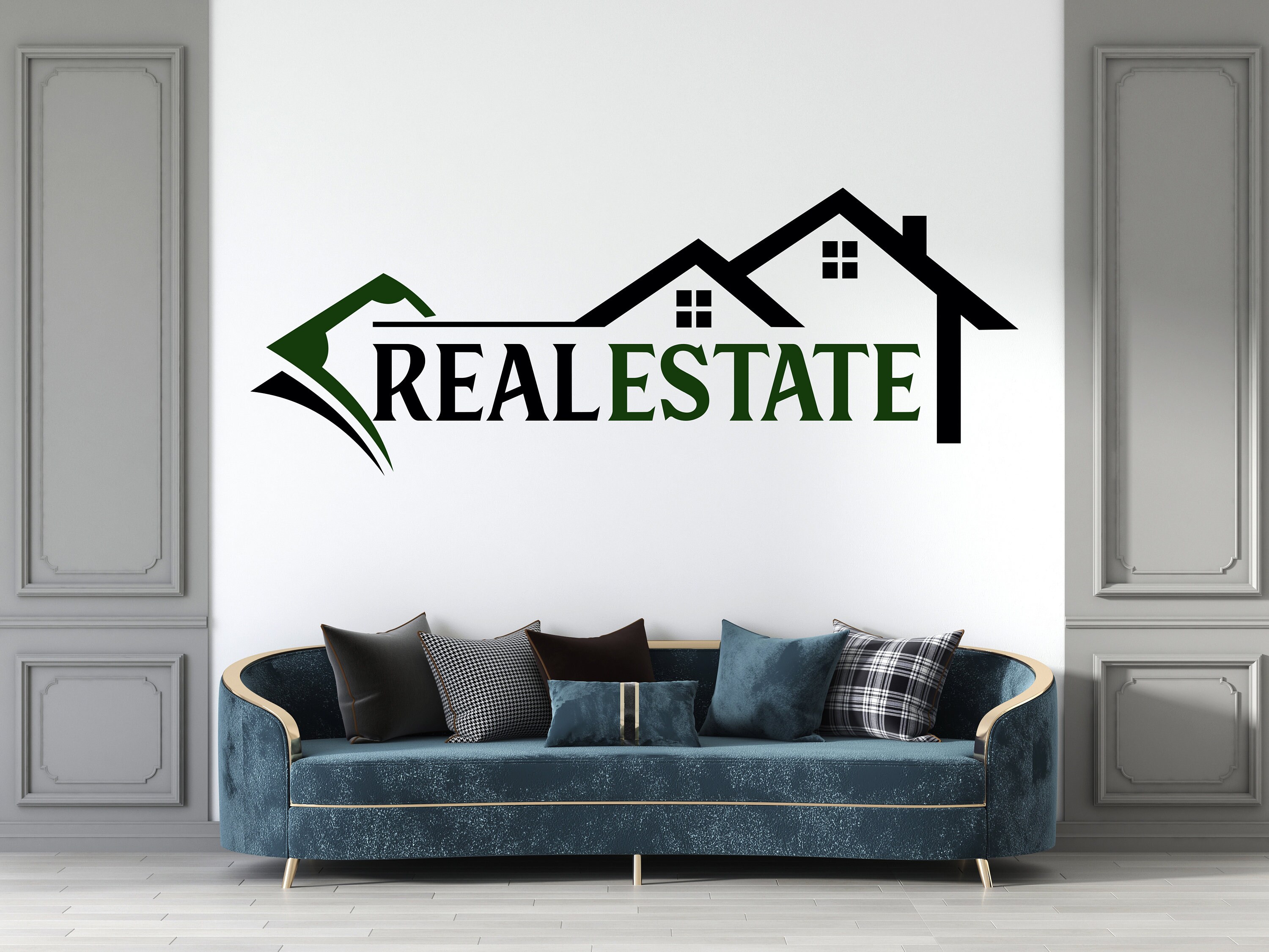 Real Estate Office Decal Office Wall Decal Teamwork Quote Wall Sticker