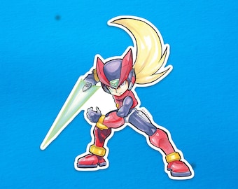 Mega Man: Mega Man Zero-vinylsticker