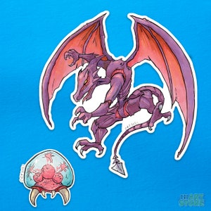 Metroid: Ridley and Metroid Vinyl Sticker Pack