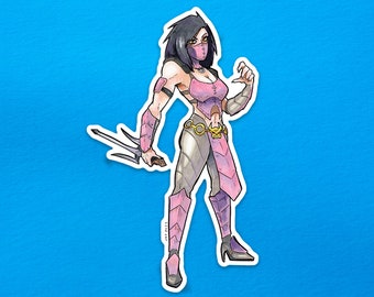 Mortal Kombat: Mileena MKX Vinyl Sticker