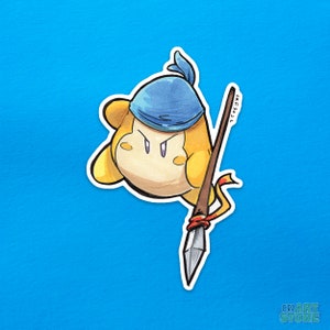 Kirby: Bandanna Dee Vinyl Sticker
