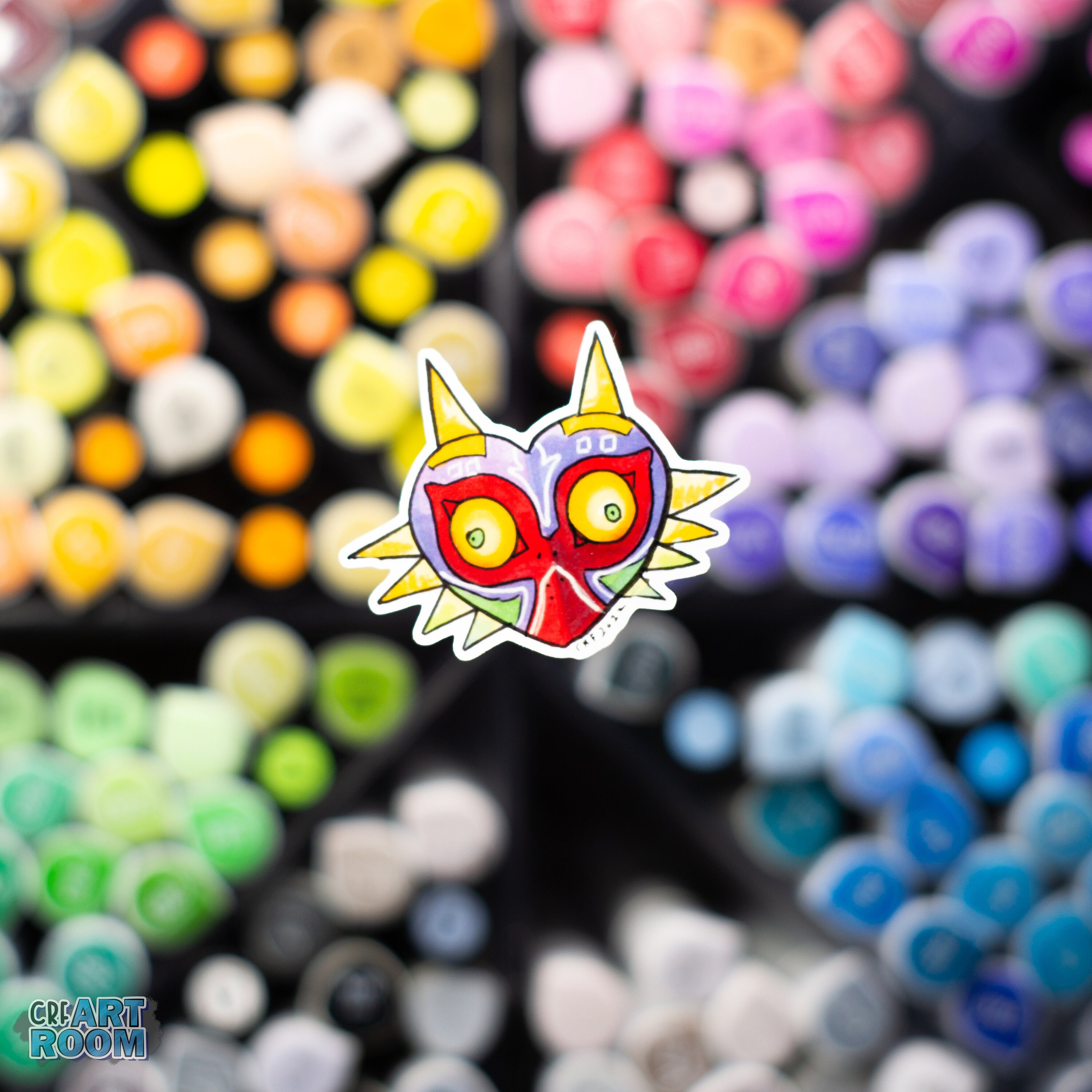 Legend of Zelda: Majora's Mask Vinyl Sticker Set | Majoras Mask