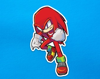 Sonic: Knuckles Vinyl Sticker