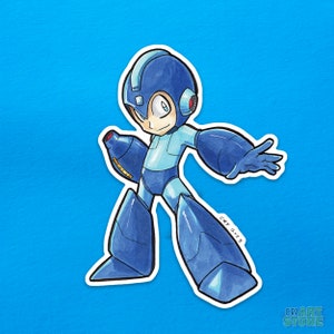 Mega Man: Mega Man Classic Vinyl Sticker