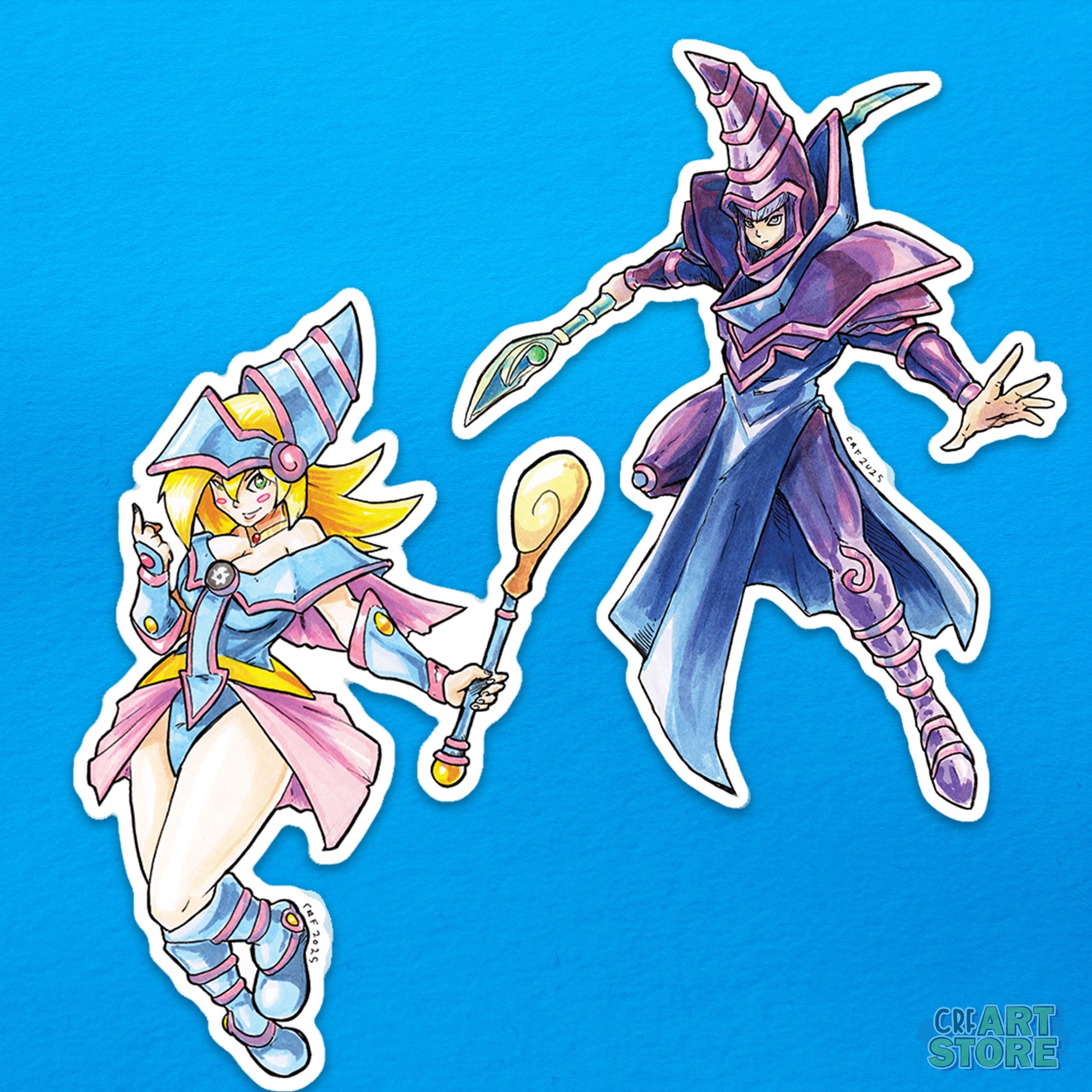 YGO: Dark Spellcasters Vinyl Sticker Set - Etsy