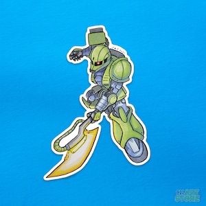Gundam: Zaku I Gundam Vinyl Sticker