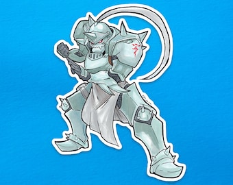 Full Metal Alchemist : Sticker vinyle anime Alphonse Elric
