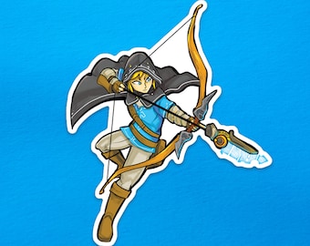 Legend of Zelda: Link Breath of the Wild Vinyl Sticker