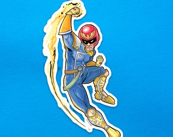 F-Zero: Captain Falcon Vinyl Sticker