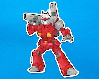 Gundam: Guncannon Vinyl Sticker