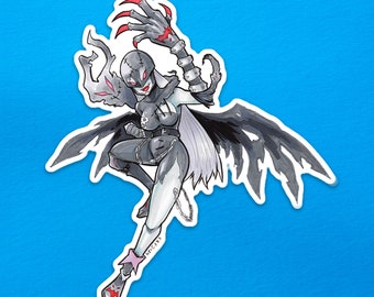 Digimon: Ladydevimon Vinyl Sticker
