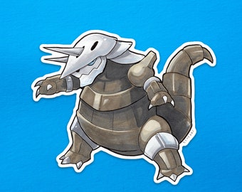 Pokemon: Aggron Vinyl Sticker