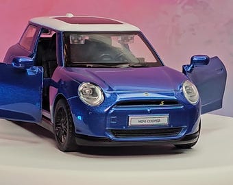 Personalized MINI Cooper Toy Car - Custom Number Plate - Diecast Model