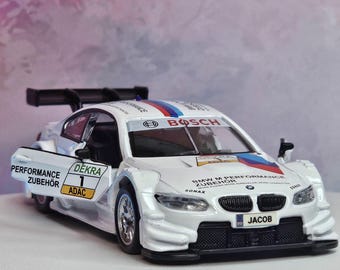 Personalized BMW M3 Toy Car: Custom Number Plate Gift