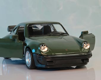 Porsche 911 1:36 Scale Diecast Model – Custom Number Plate Toy Car