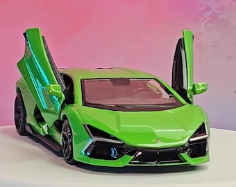 Personalised plates Lamborghini Revuelto 1:36 Toy Car model – Custom Gift for Kids, Dad, Mum, Uncle & Grandad, Friends