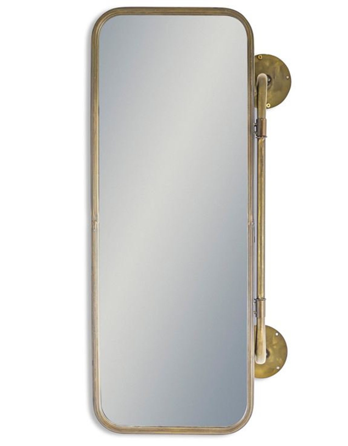 Vintage Storage Mirror Bathroom Cabinet Large Swivel Vanity - Etsy UK