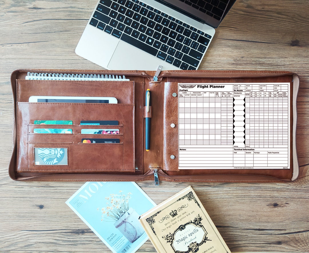 Free Engraved Leather Pilots Log, Personalized Perfect Gift for Pilots ...
