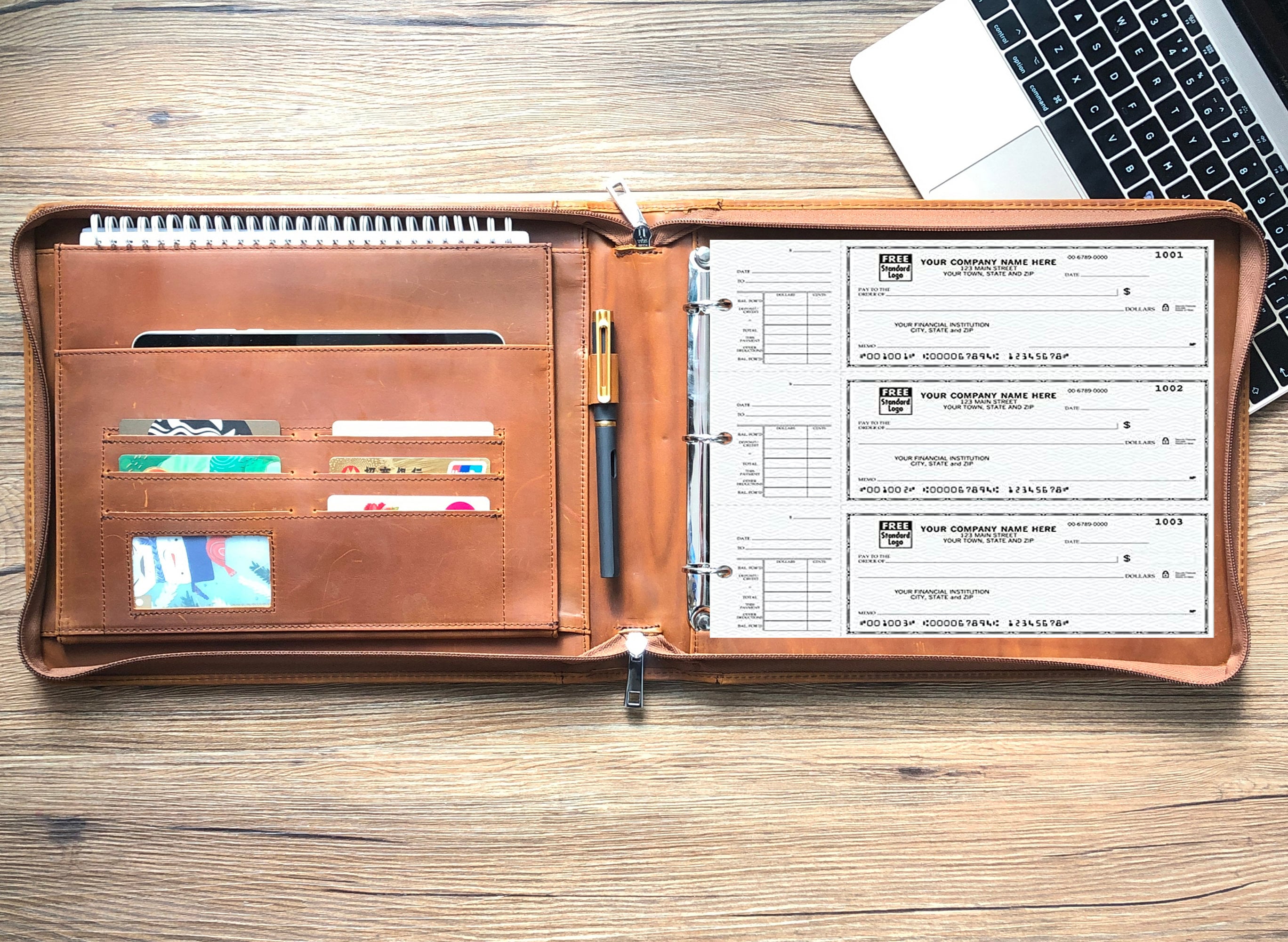 Personalized Leather Pilots Log, Pilot Journal for Letter Size Paper, 3 ...