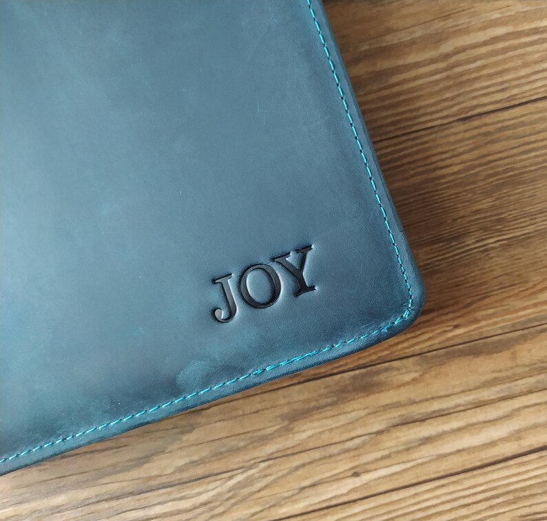 Personalized Leather Portfolio Case Women A5 Leather Padfolio Etsy