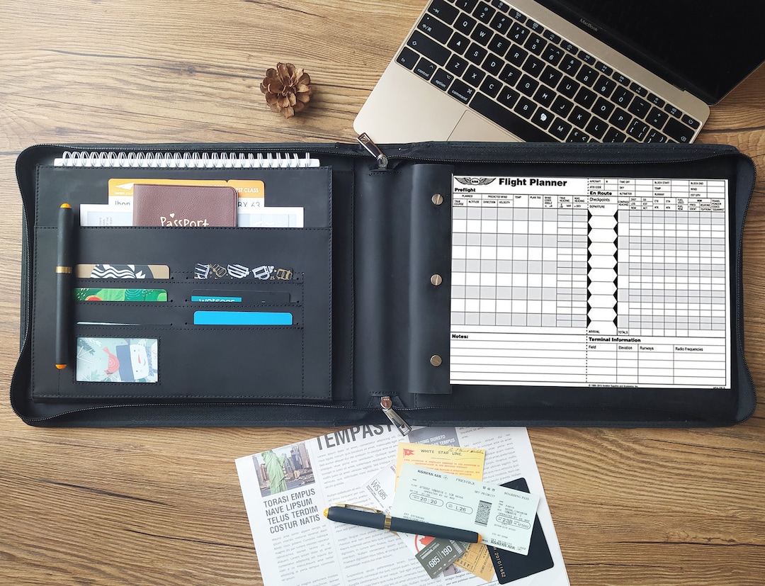 Personalized Leather Pilots Log, Perfect Gift for Pilots, Pilot Journal ...